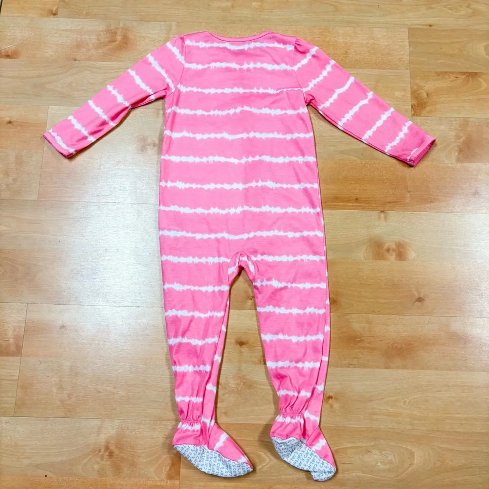 Carters 2-Piece Lightweight Ocean Graphic Footie Pajamas Bundle Size 3T